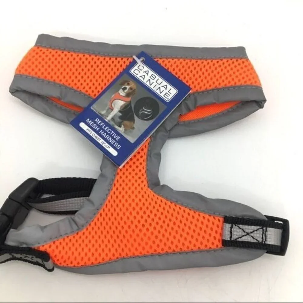 Reflective Mesh Dog Harness Small NEW